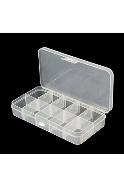 SESİKA HOBİ 10lu Boncuk, Miyuki ve Taş Saklama Kutusu (13x5, 5 CM)