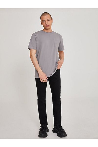 Ltb Gray T-shirt with pockets