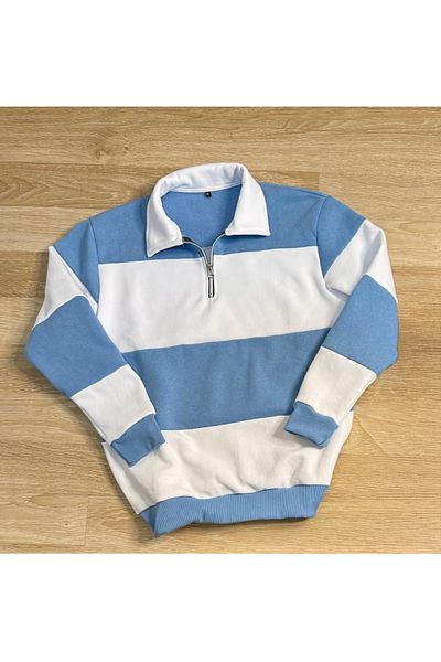 viperkombin Φούτερ Polo Neck με 3 κλωστές με φερμουάρ
