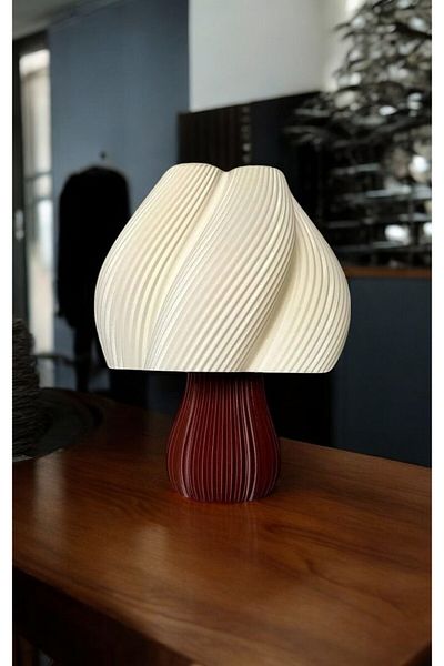 RATEK AHŞAP Vintage Decorative Bohemian Lampshade Night Table Lamp Home Decoration Trend