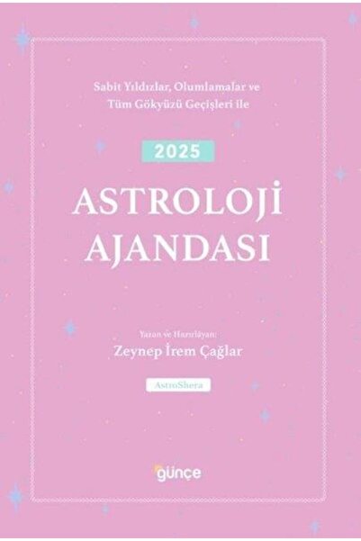 Günce Yayınları 2025 Astroloji Ajandası