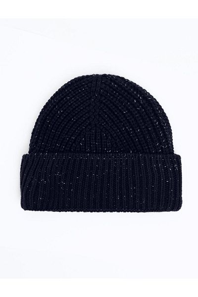 Jimmy Key Navy Blue Soft Textured Beret