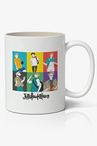 Toyaso جوجوتسو كايسن شخصيات الرسوم المتحركة تحت عنوان كوب أبيض هدية لصديق الحبيب