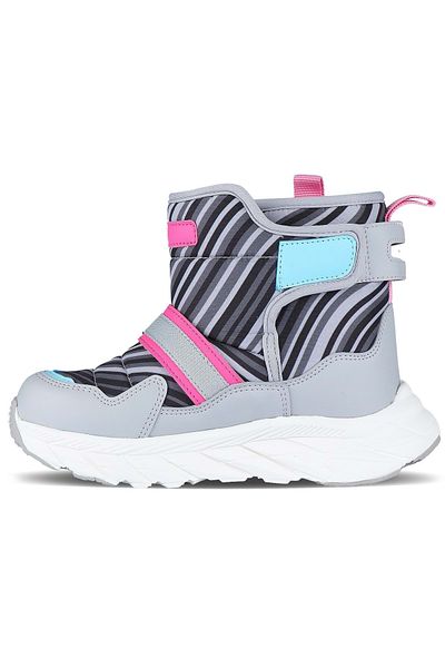 Kids Club Shoes Vicco Karoo Phylon Unisex Παιδικές Ορθοπεδικές Μπότες Χιονιού - Σόλα από καουτσούκ, ΓΚΡΙ