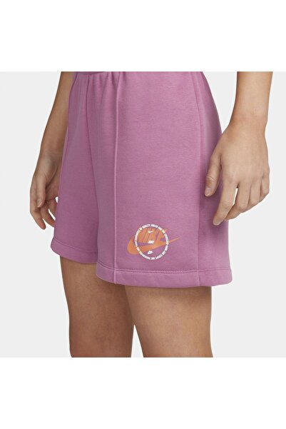 Nike Sportswear Graphic Fleece Trend Kadın Şort dx5677-507