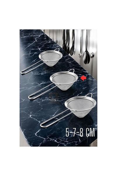 Skygo Andres 3 Size Stainless Steel Strainer Set