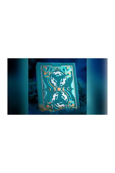 OyuncaklarÜlkesi Cartamundi under the Moon - Moorland Green Premium Playing Card