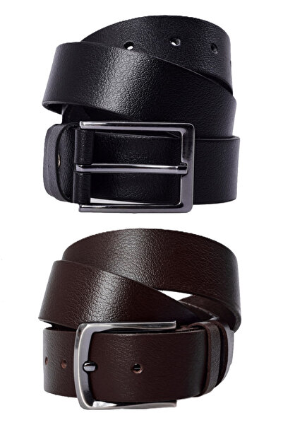 derikem Συσκευασία 2 τεμαχίων 100% γνήσιο ανδρικό δέρμα μπαντάς τζιν ζώνη 4 ε...