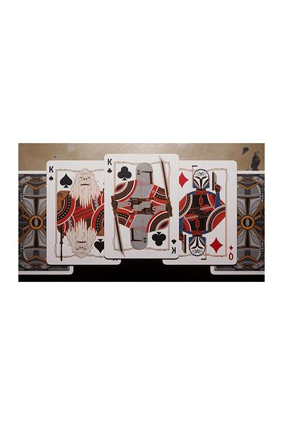 OyuncaklarÜlkesi Theory11 Star Wars Mandalorian V2 Premium Playing Card Collectable Playing Cards