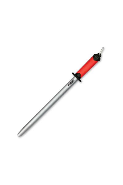 MENESSA 34083 Duo Oval Masat Sharpener No:12, 30 cm - Non-Slip Handle