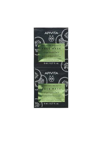 Apivita Express Beauty Yoğun Feuchtigkeitspendende Gesichtsmaske Mit Gurke 2 X Apivita 8 ml
