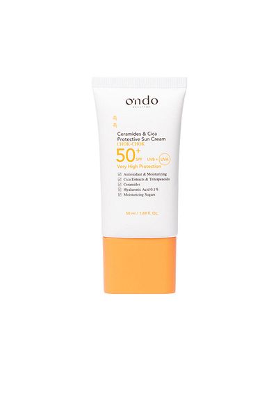 Ondo Beauty 36.5 Ceramide &amp Cica Schützende Sonnencreme 50 ml