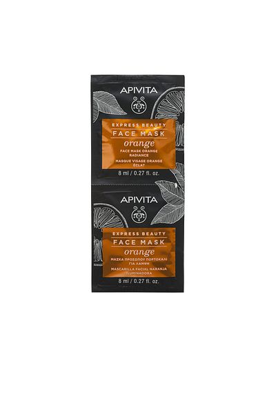 Apivita Express Beauty Mascarilla Yüz Iluminadora Con Naranja 2 X Apivita 8 ml