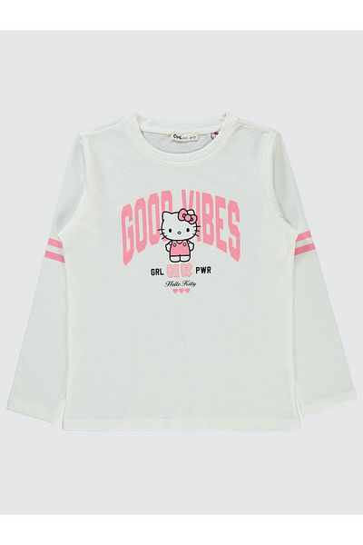 Civil Girls 6-9 Years Girl's Ecru Sweatshirt
