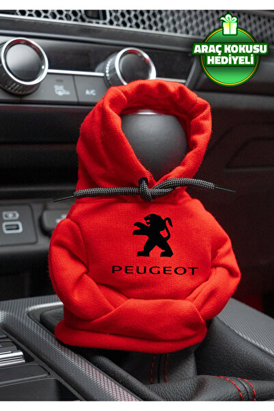 Freeyez Peugeot Red Gear Shift Hoodie - Car Gear Shift Apparel & Fleece, Auto...