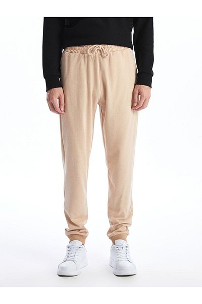LC Waikiki Pantaloni de sport Jogger pentru bărbați LCW ECO Beige Standard Fit