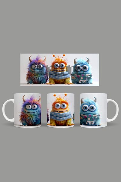 Fizello Cute Baby Monsters - Cute Baby Monsters Mug