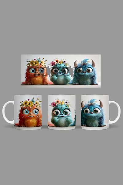Fizello Cute Baby Monsters - Cute Baby Monsters Mug