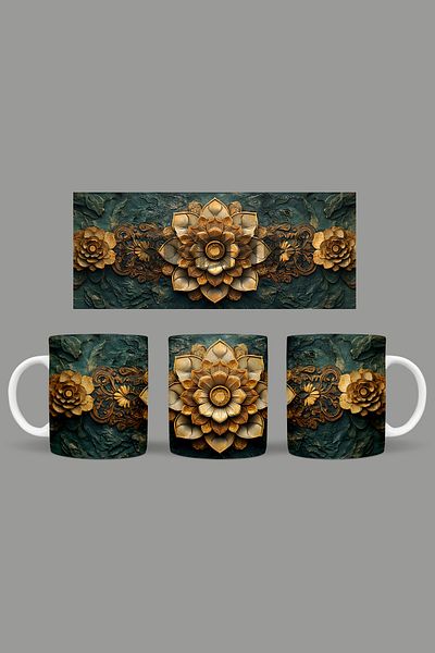 Fizello Mandala Themed Mug