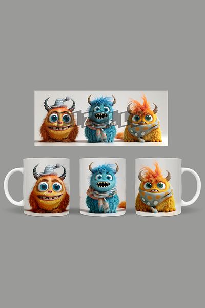 Fizello Cute Baby Monsters - Cute Baby Monsters Mug