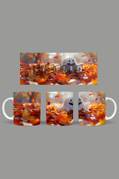 Fizello Cute Ghots - Cute Ghots Themed Mug