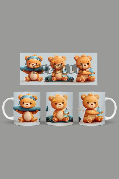 Fizello Bear - Bear Themed Mug