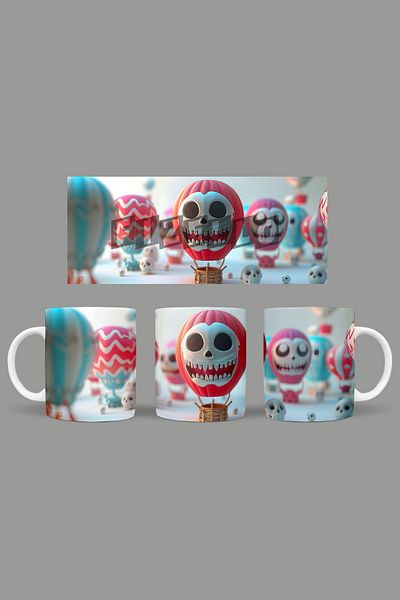 Fizello Cute Ghots - Cute Ghots Themed Mug
