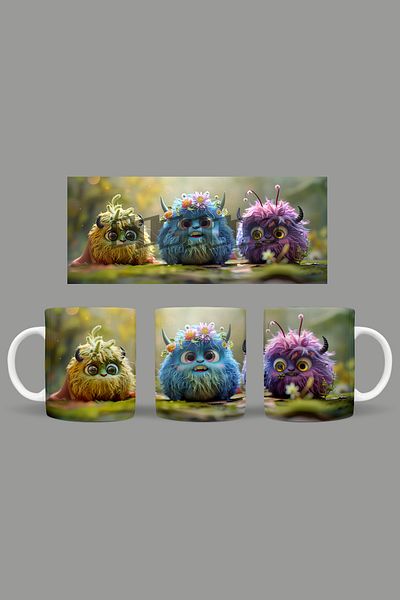 Fizello Cute Baby Monsters - Cute Baby Monsters Mug