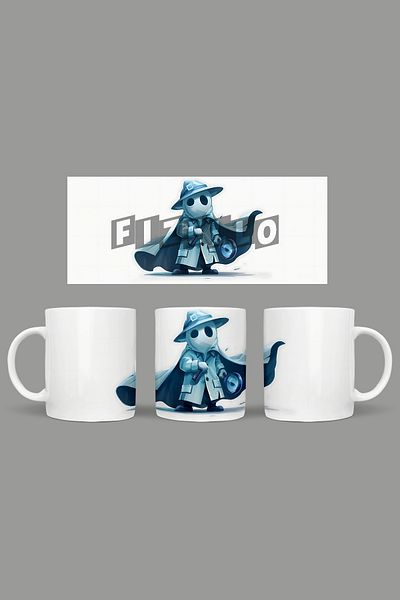 Fizello Cute Ghots - Cute Ghots Themed Mug