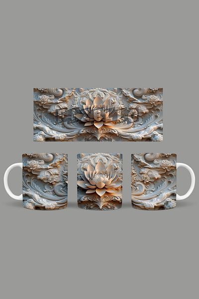 Fizello Mandala Themed Mug