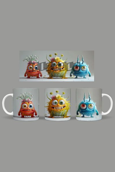 Fizello Cute Baby Monsters - Cute Baby Monsters Mug