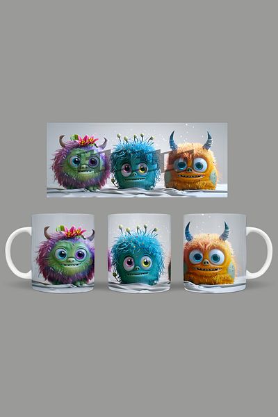 Fizello Cute Baby Monsters - Cute Baby Monsters Mug