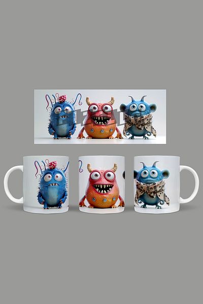Fizello Cute Baby Monsters - Cute Baby Monsters Mug