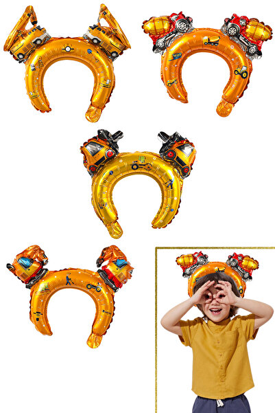 Öz Ambalaj Concept de construcție din 4 piese Scoop, stivuitor, macara, mixer...