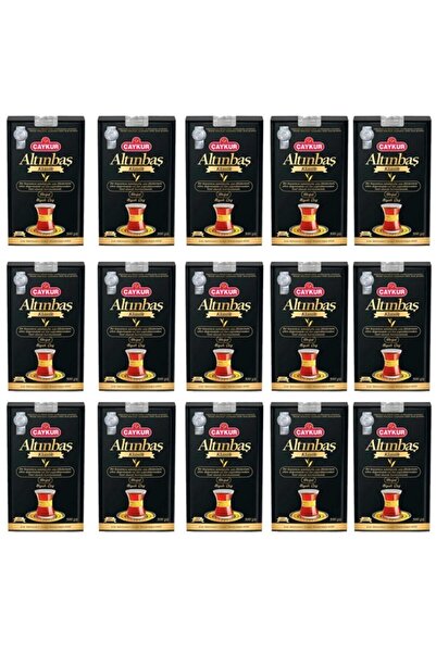 Çaykur Altınbaş Klasik Doğal Siyah Dökme Çay 15 X 500 gr