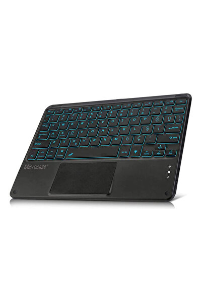Microcase Tablet Ve Telefonlar Için Rgb Işık Şarjlı Touchpadli Türkçe Bluetoo...