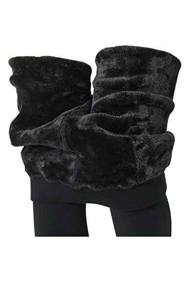 FİT1BEDEN Colanți termice de pluș de iarnă