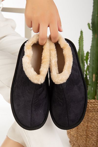 Slipcat Unisex Λούτρινες Μάλλινες Χειμερινές Παντόφλες Παντόφλες Σπιτιού
