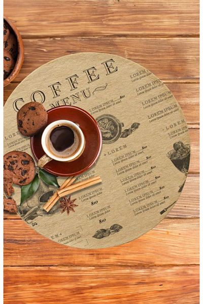 AkalBatu No18 Round Food Serving and Presentation Paper of 36
