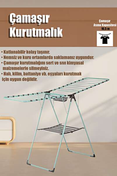 DAYSTONE Forte Metal Çamaşır Kurutmalık