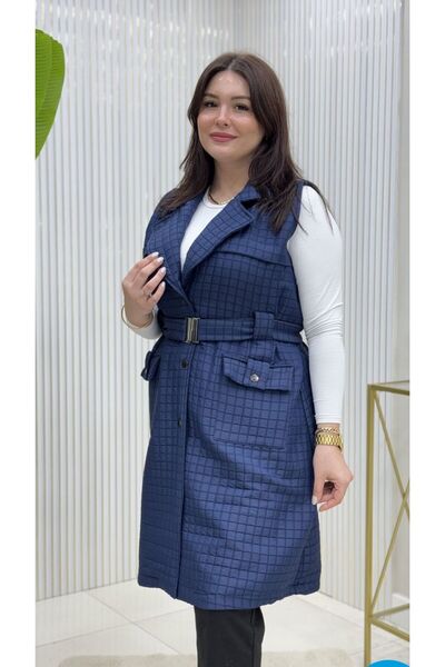 GK Καπιτονέ γιλέκο με γιακά πουκάμισο Snap Fastener