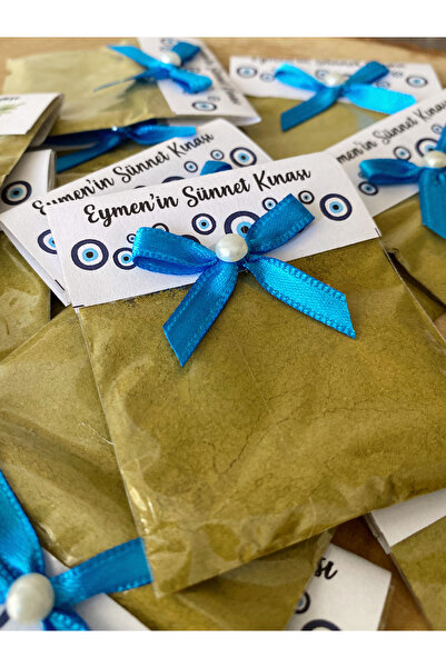 Loyapink 100 Adet Kişiye Özel Dağıtmalık Hediyelik Kına, Kına Gecesi, 6 Ay Kı...