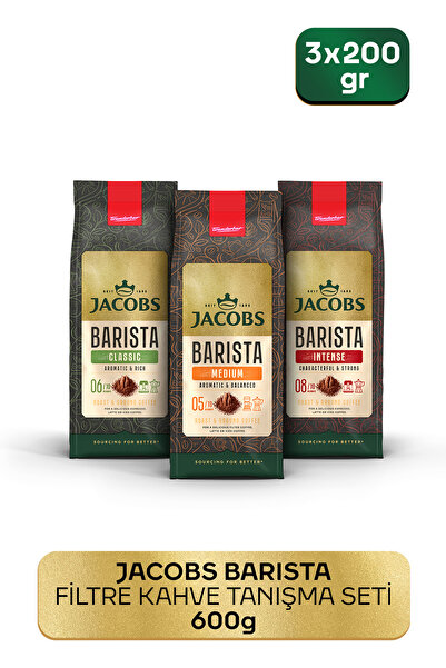 Jacobs Barista Filtre Kahve Tanışma Paketi
