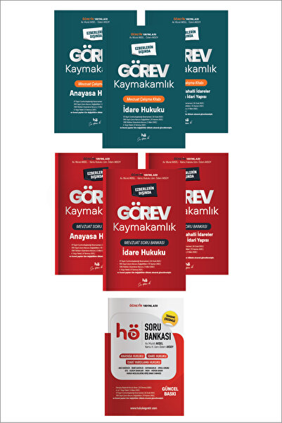 hukuk öğretir 2026 Görev Kaymakamlık Mevzuat Çalışma Kitabı Mevzuat Soru Bank...