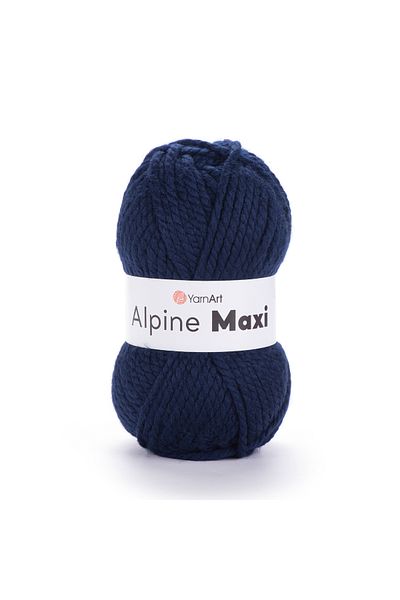 Yarnart Πλεκτό νήμα Alpıne Maxi Navy Blue 674