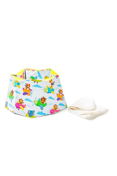 Babyjem Patterned Cardboard Travel Potty with 6 Spare Bags