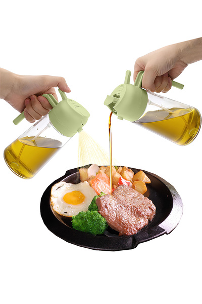 HOMİNG Homing 2si 1 Arada Airfry Sprey & Yağ Dökücü Cam 0.5 Lt Karışık Renk