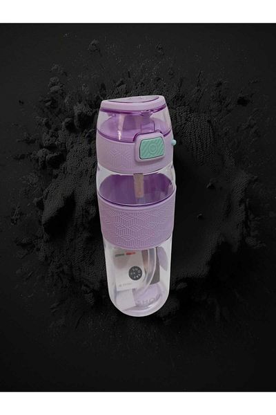 Shotay Transparent Lid Tritan Flask 800 ml
