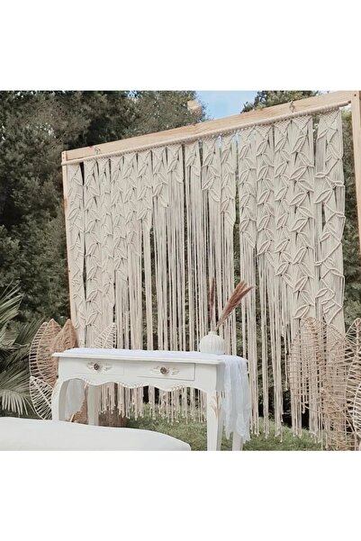 EdaTasarım Makrome Organizasyon Fon Perde