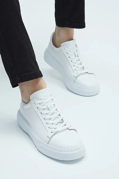 İncim Ανδρικά - Deluxe Comfort White Casual Sneaker Αθλητικά Παπούτσια